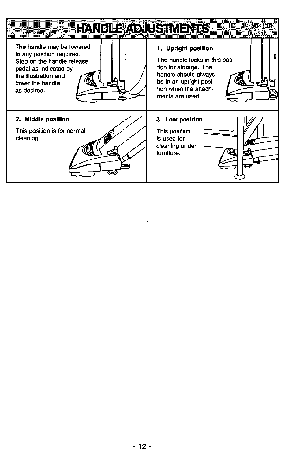 Panasonic MC-V7347 User Manual | Page 12 / 48