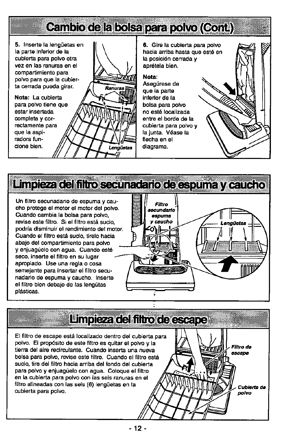 Panasonic MC-V5710 User Manual | Page 32 / 40