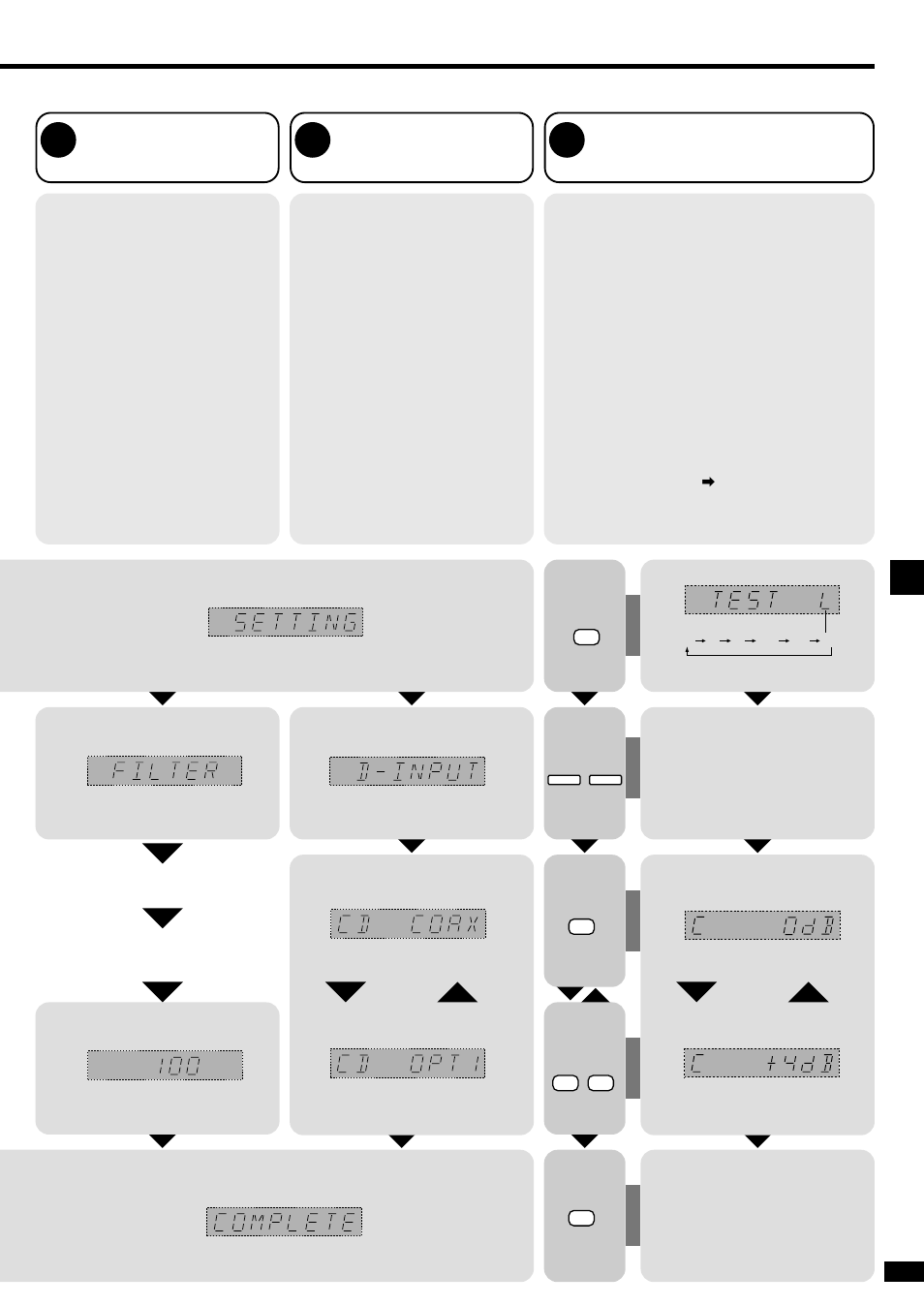 Adjusting speaker output level, Filter, D-input | Panasonic SA-HE75  EN User Manual | Page 9 / 20