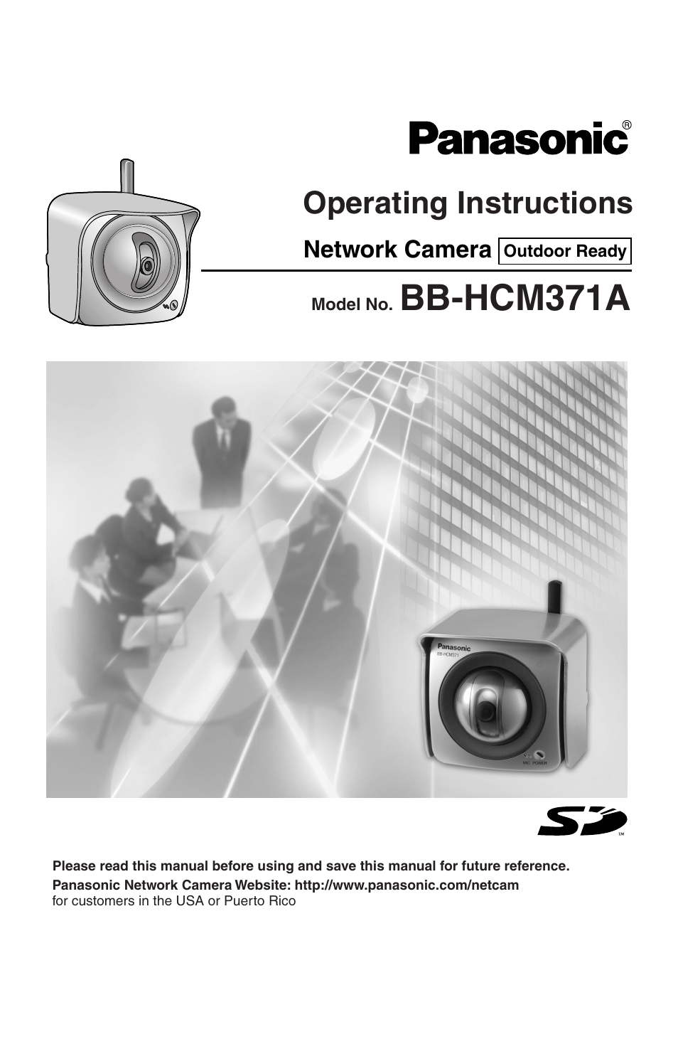 Panasonic BB-HCM371A User Manual | 160 pages