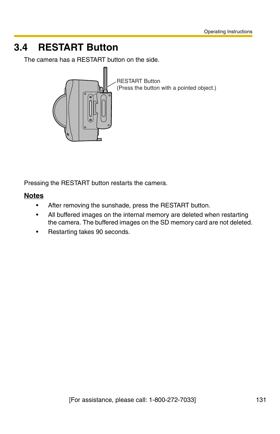 4 restart button | Panasonic BB-HCM371A User Manual | Page 131 / 160