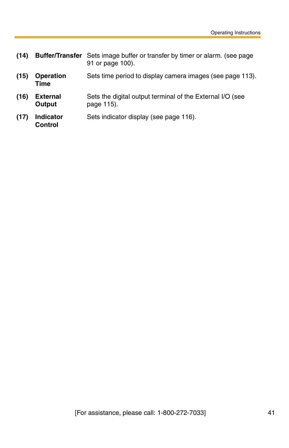 Panasonic BB-HCM371A User Manual | Page 41 / 160