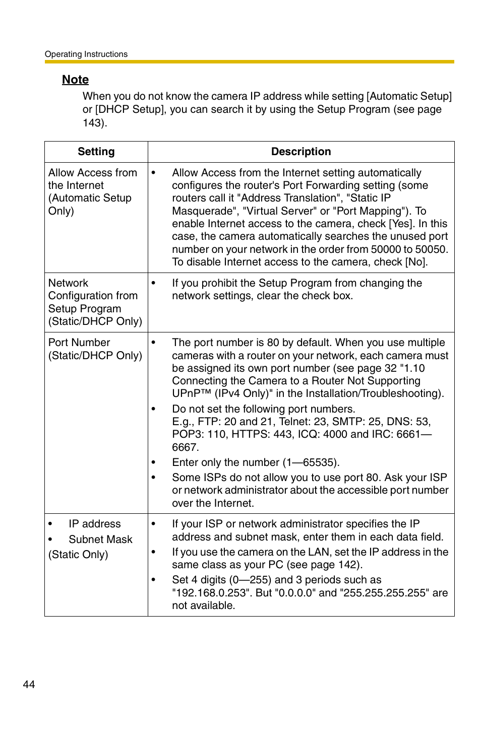 Panasonic BB-HCM371A User Manual | Page 44 / 160