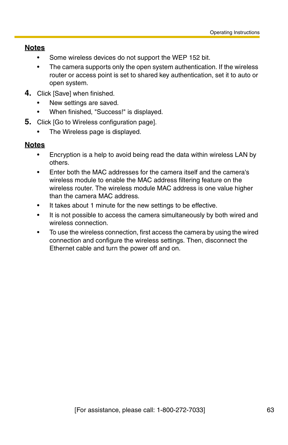 Panasonic BB-HCM371A User Manual | Page 63 / 160