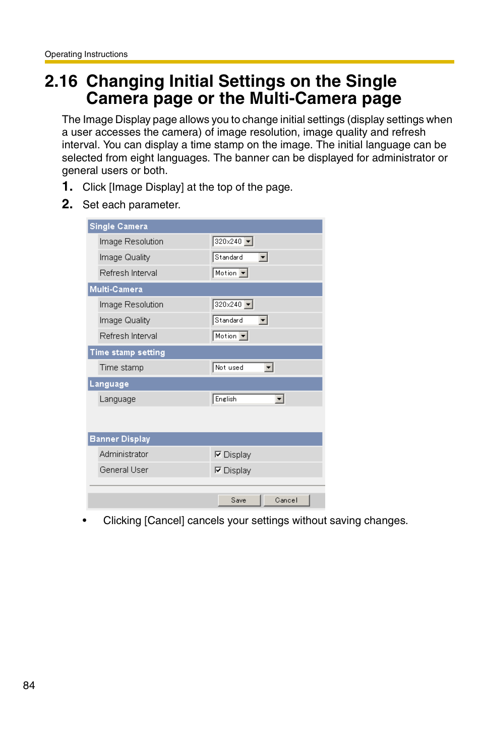 Ge 84 | Panasonic BB-HCM371A User Manual | Page 84 / 160