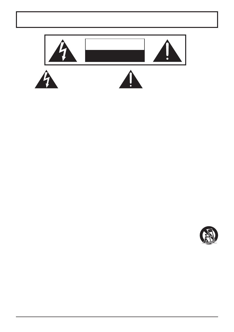 Important safety instructions, Caution | Panasonic CT-L1400 User Manual | Page 2 / 32