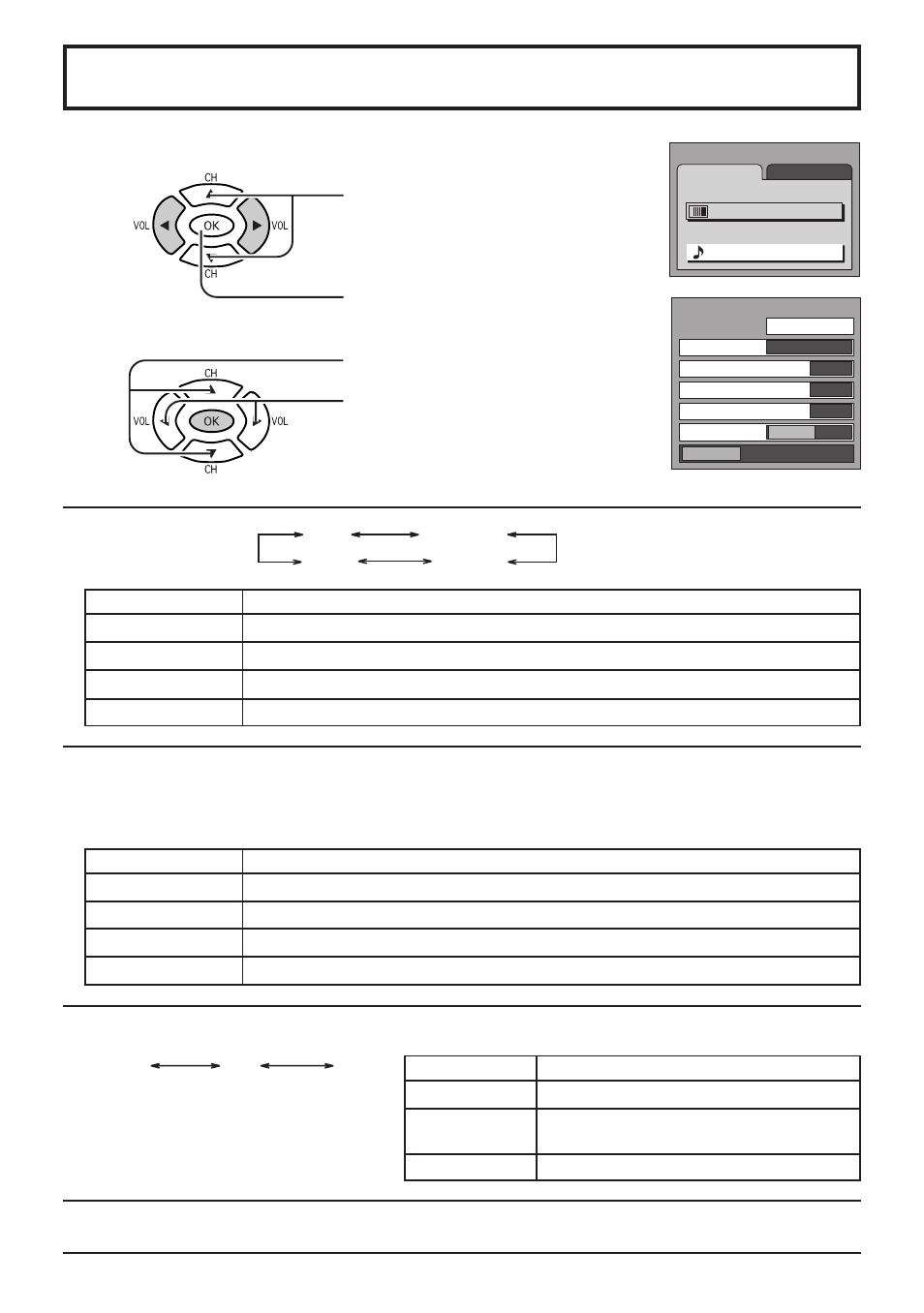 Audio adjustments | Panasonic CT-L1400 User Manual | Page 21 / 32