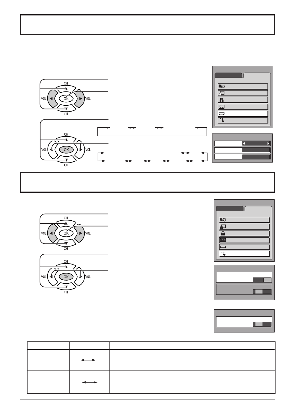 Customizing the video input labels, 3d y/c filter / color matrix, 1 2 customizing the video input labels | Panasonic CT-L1400 User Manual | Page 27 / 32
