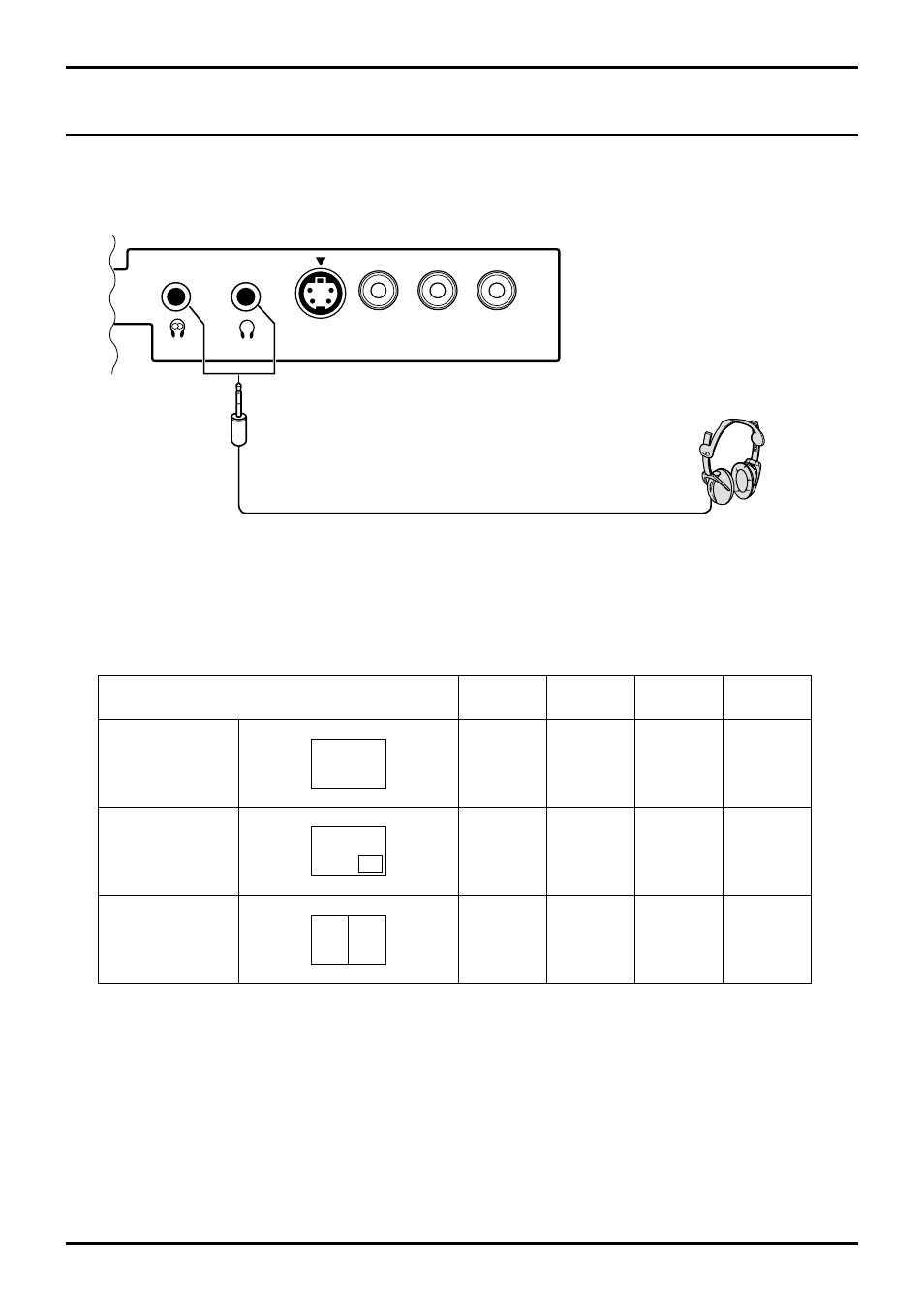 Connecting headphones, 13 connections | Panasonic TX-43P400X User Manual | Page 13 / 44