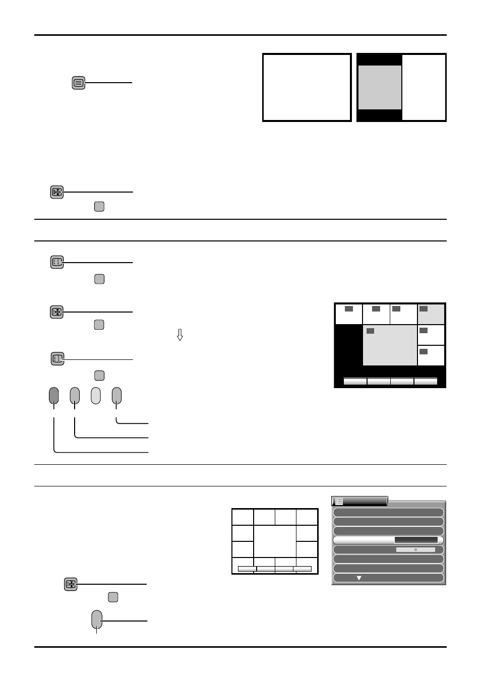 Channel search, Strobe, 35 multi screen | Panasonic TX-43P400X User Manual | Page 35 / 44