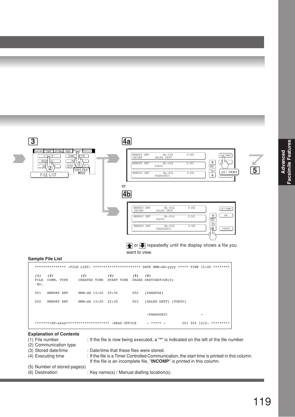Panasonic 8045 User Manual | Page 119 / 196