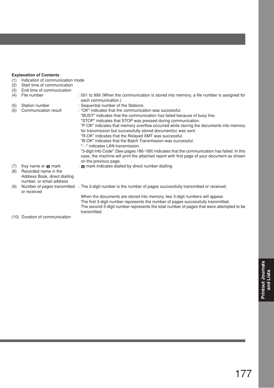Panasonic 8045 User Manual | Page 177 / 196