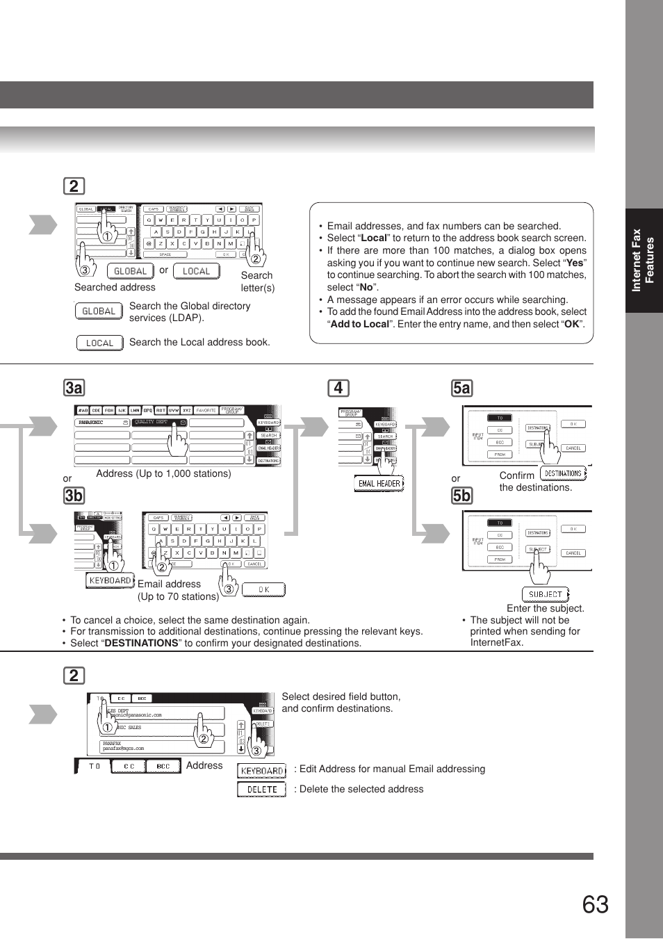 3b 3a | Panasonic 8045 User Manual | Page 63 / 196
