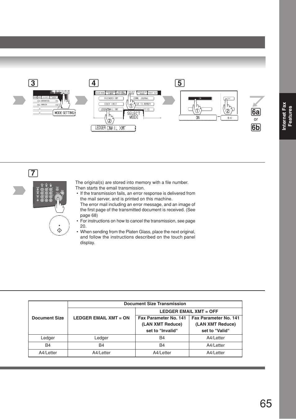 6a 6b | Panasonic 8045 User Manual | Page 65 / 196
