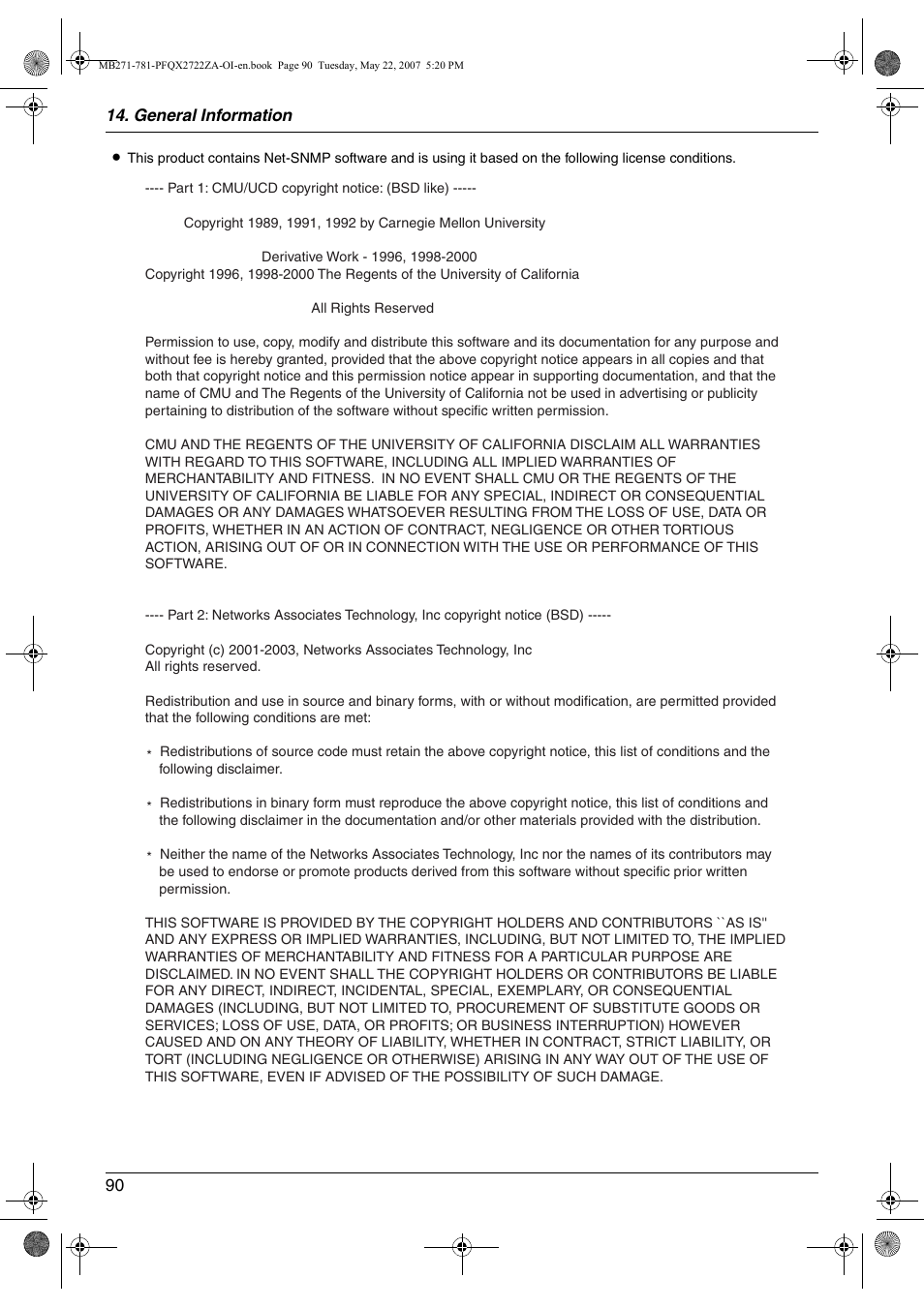 Panasonic KX-MB271 User Manual | Page 90 / 96