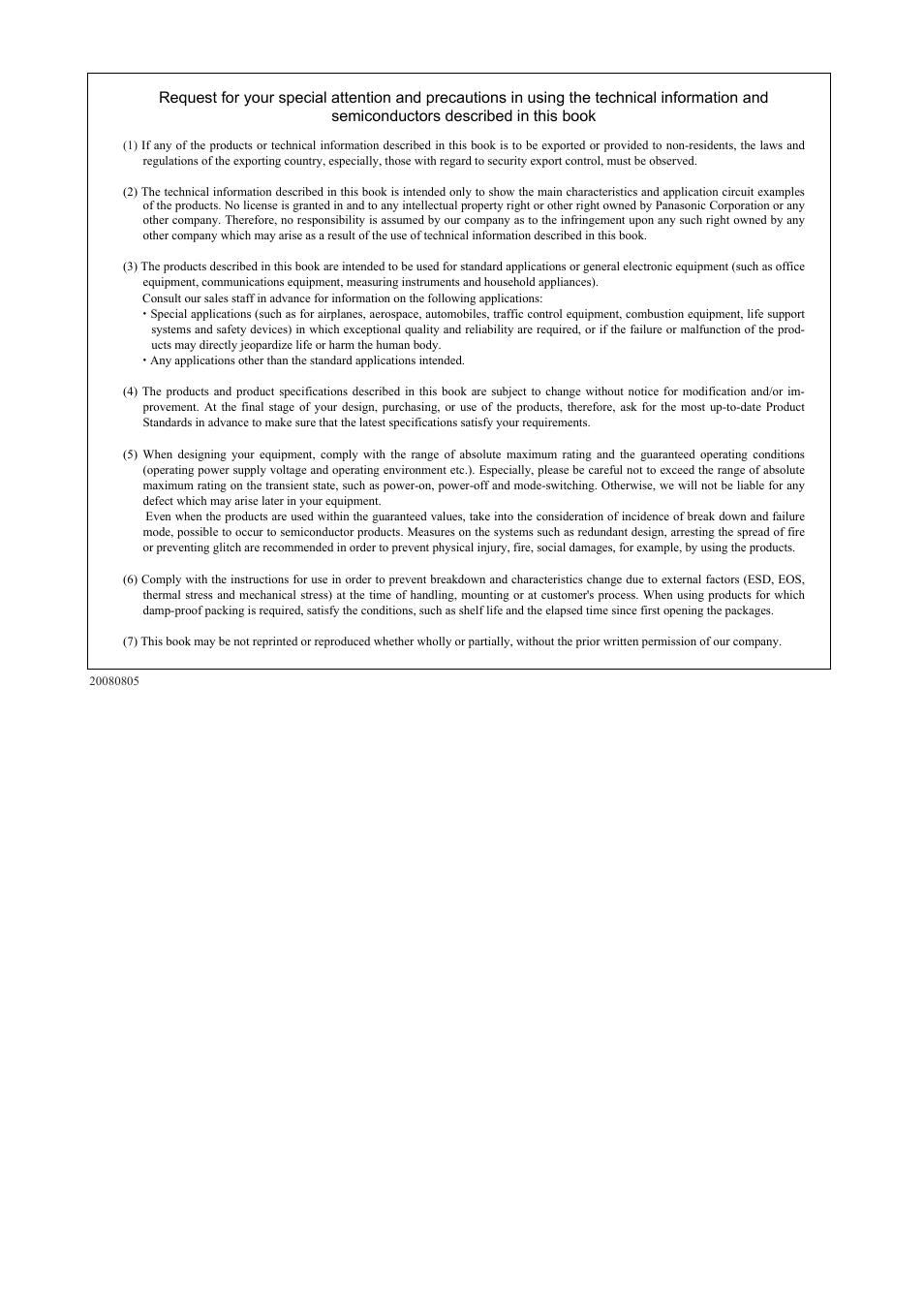 Panasonic Schottky Barrier Diodes MA3S795EG User Manual | Page 4 / 4