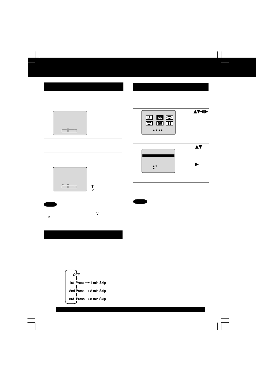 Tape operation, Continued) | Panasonic PV-C1323A User Manual | Page 26 / 40