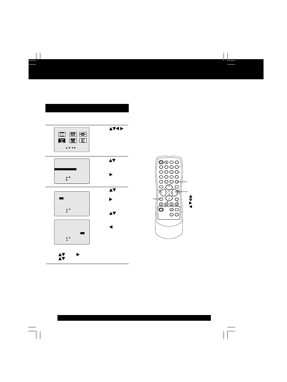 Special vcr features, Continued), Channel caption | Press action to display main menu, Channel caption is | Panasonic PV-C1323A User Manual | Page 28 / 40