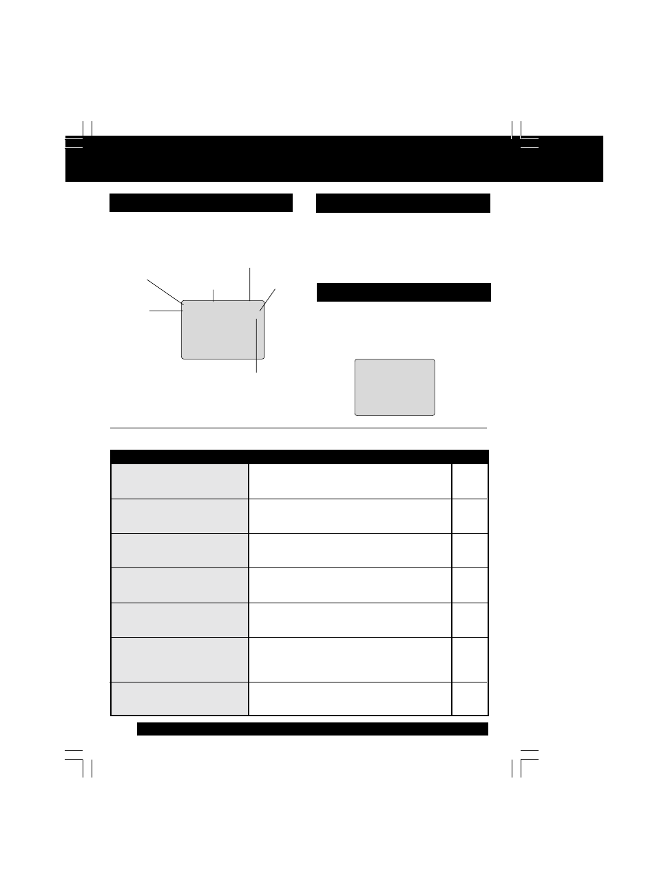 For your information, On-screen display (osd), Warning and instruction displays | Panasonic PV-C1323A User Manual | Page 32 / 40