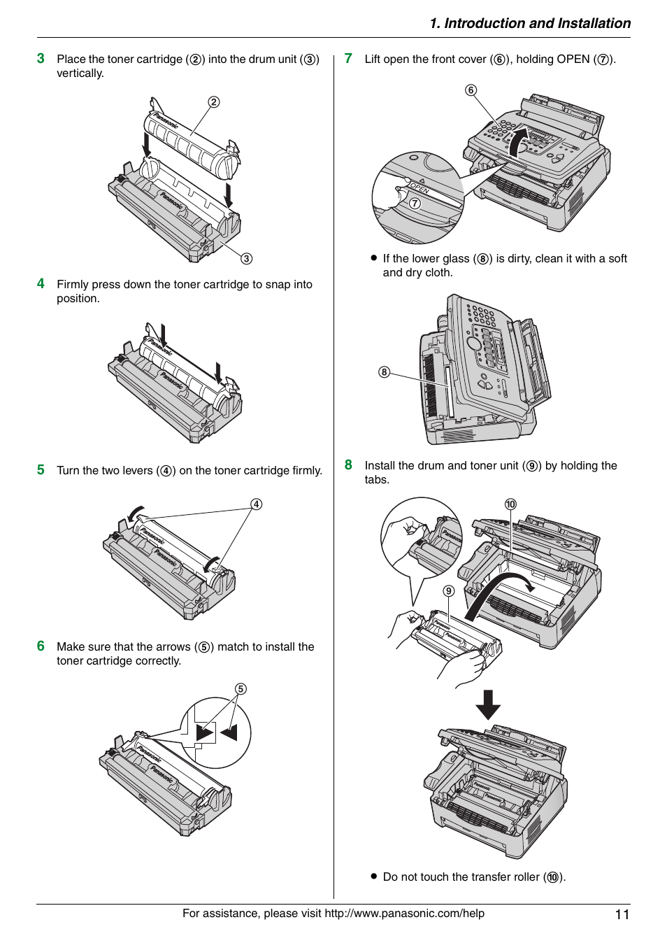 Panasonic KX-FLM671 User Manual | Page 11 / 92
