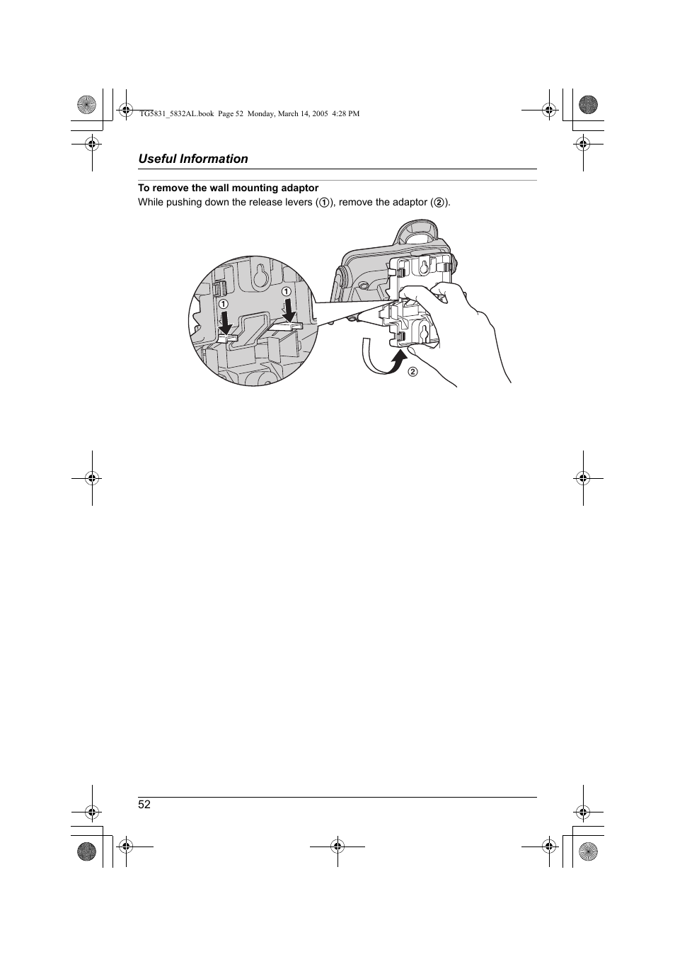 Panasonic KX-TG5832AL User Manual | Page 52 / 68