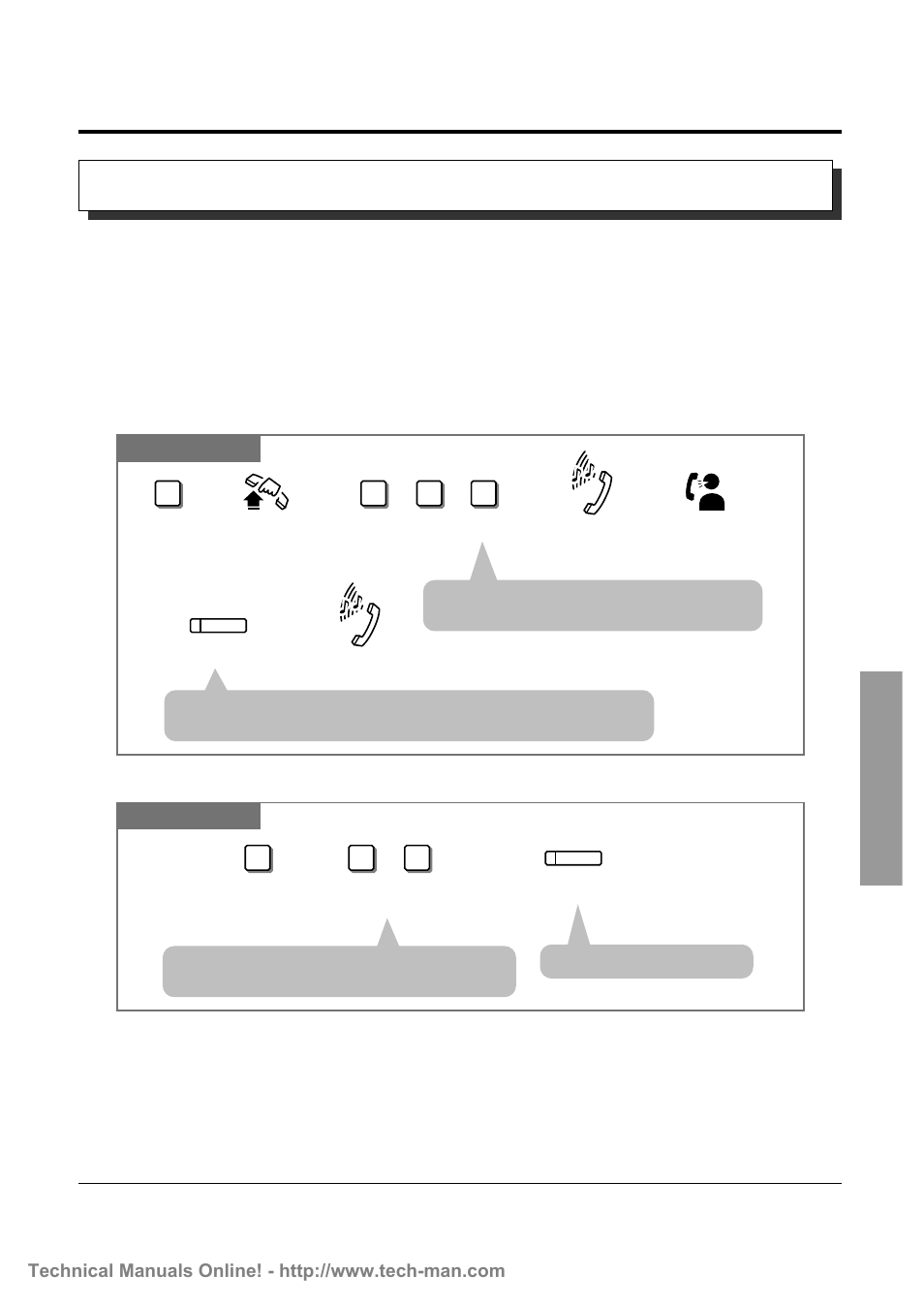 8 operator / manager service features, Outgoing message (ogm) | Panasonic KX-TD816 User Manual | Page 101 / 131