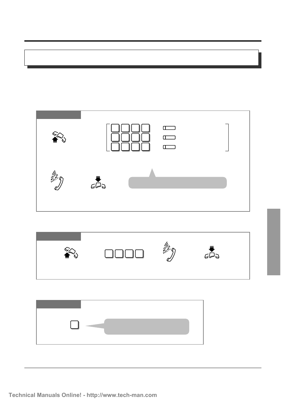 8 operator / manager service features, Time (day/night/lunch) service setting | Panasonic KX-TD816 User Manual | Page 103 / 131