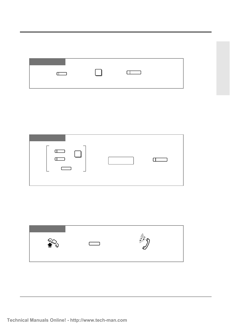 2 proprietary telephone settings, Restoring the message button, One-touch access for system features | Panasonic KX-TD816 User Manual | Page 21 / 131