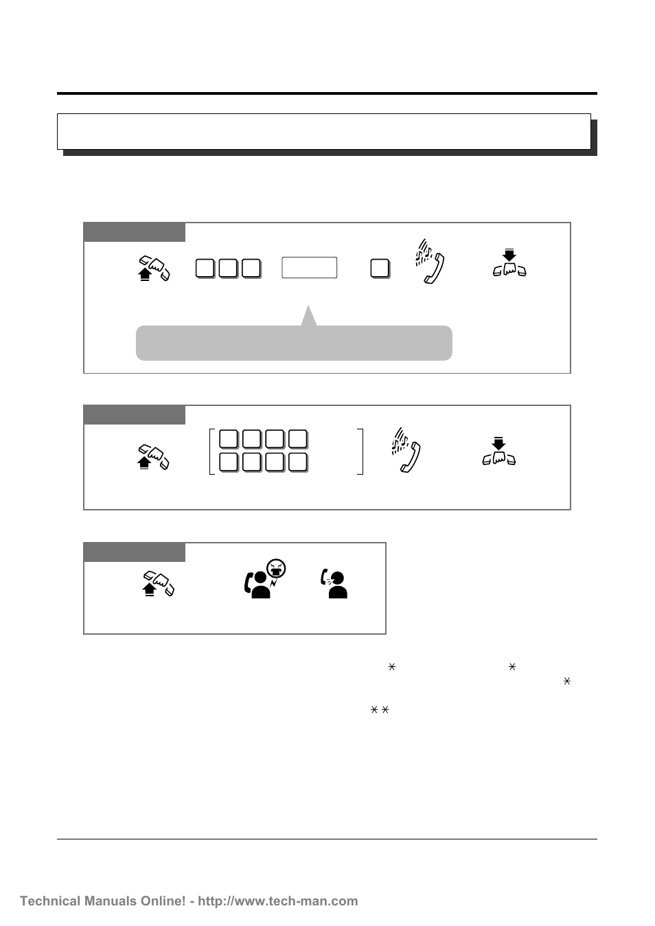 3 making calls, Dialing by simply going off-hook (pickup dialing) | Panasonic KX-TD816 User Manual | Page 34 / 131