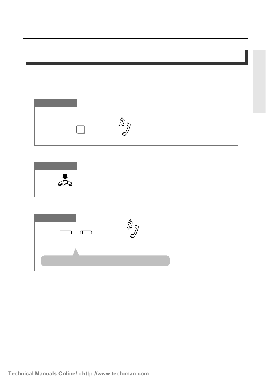 3 making calls, Executive busy override — extension | Panasonic KX-TD816 User Manual | Page 39 / 131