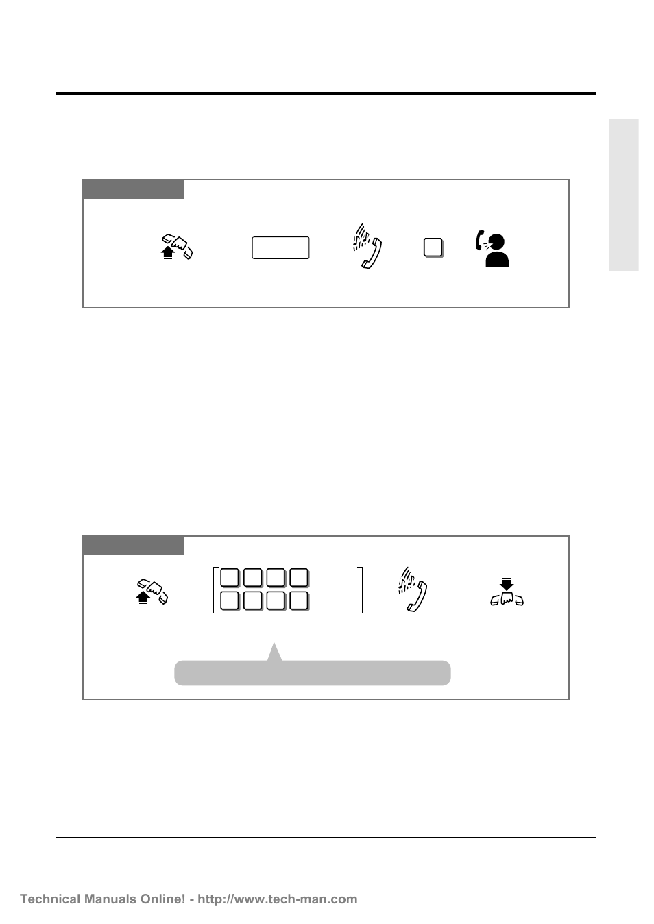 4 receiving calls | Panasonic KX-TD816 User Manual | Page 45 / 131