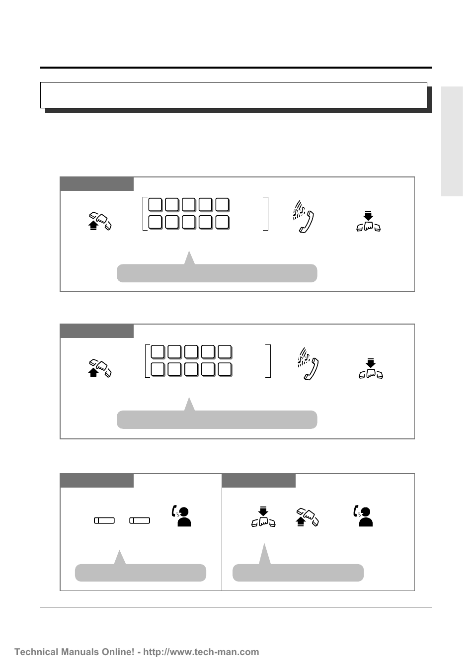 5 during a conversation, Call waiting | Panasonic KX-TD816 User Manual | Page 53 / 131