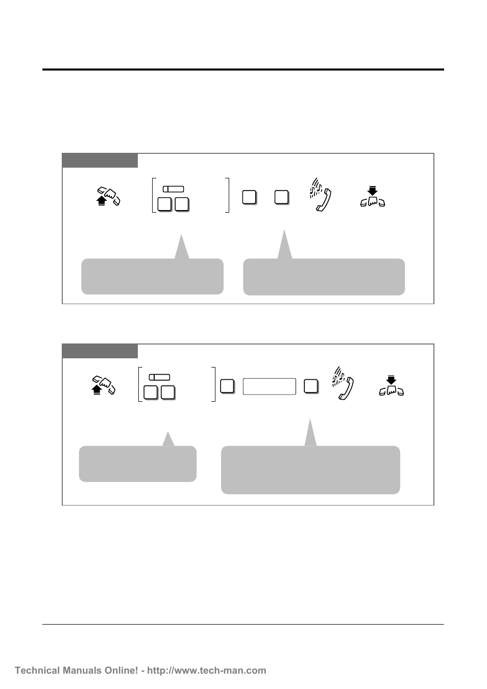 6 before leaving your desk, Cancel | Panasonic KX-TD816 User Manual | Page 64 / 131