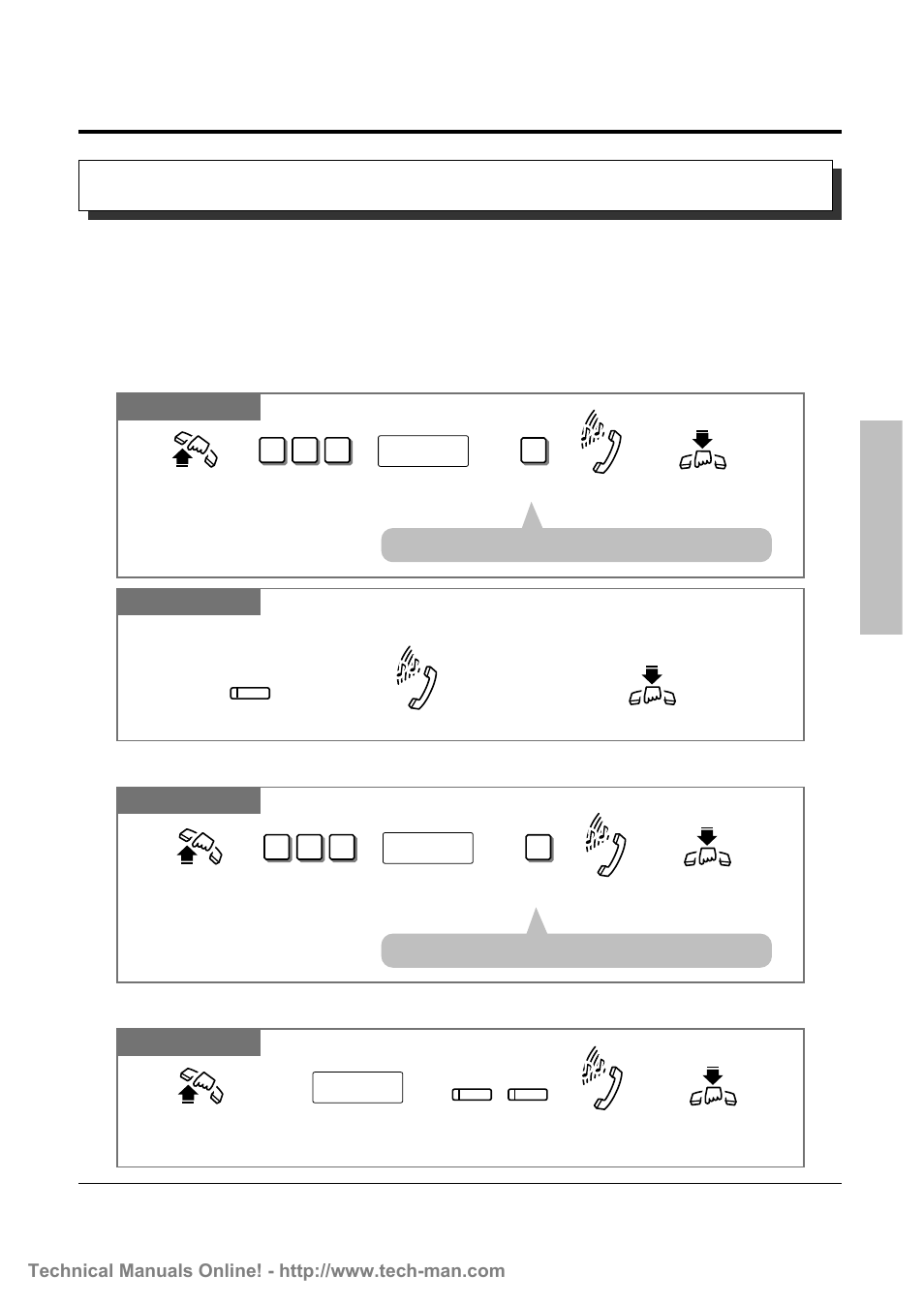 7 useful features, Leaving a message notification (message waiting), Leaving a message notification | Panasonic KX-TD816 User Manual | Page 73 / 131