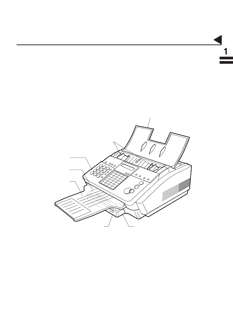 External view | Panasonic PANAFAX UF-333 User Manual | Page 13 / 148