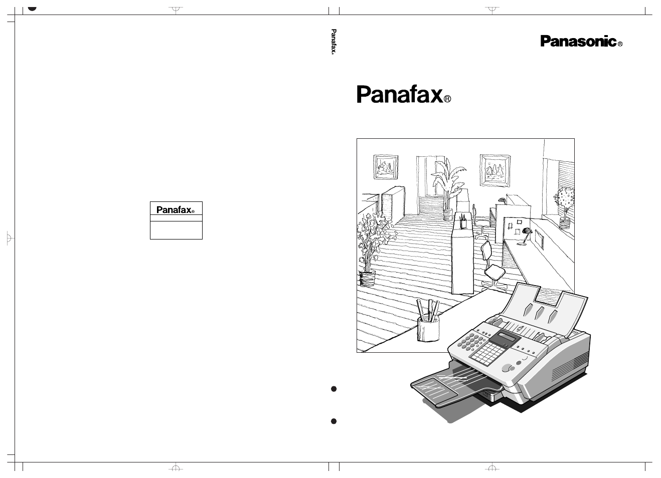 Uf-333, User’s guide, Facsimile | Panasonic PANAFAX UF-333 User Manual | Page 148 / 148