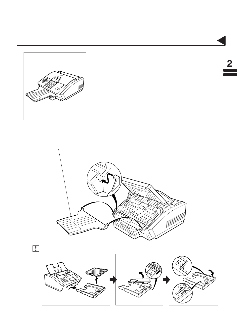 Installing the accessories | Panasonic PANAFAX UF-333 User Manual | Page 19 / 148