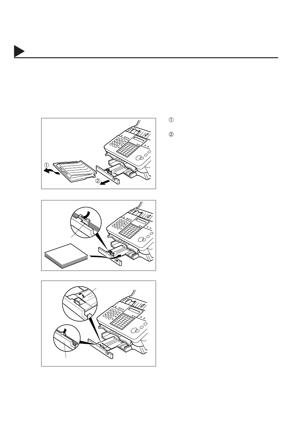 Loading the recording paper | Panasonic PANAFAX UF-333 User Manual | Page 22 / 148