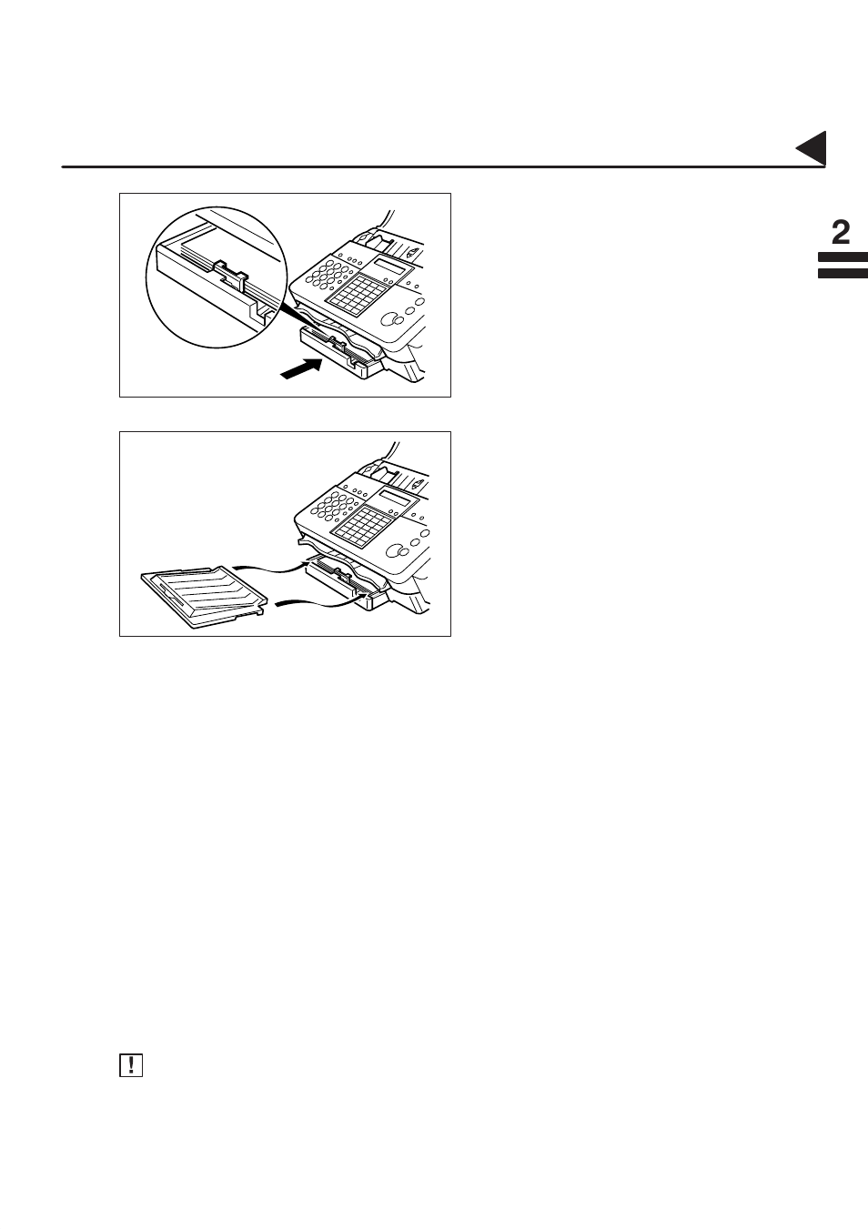Loading the recording paper | Panasonic PANAFAX UF-333 User Manual | Page 23 / 148