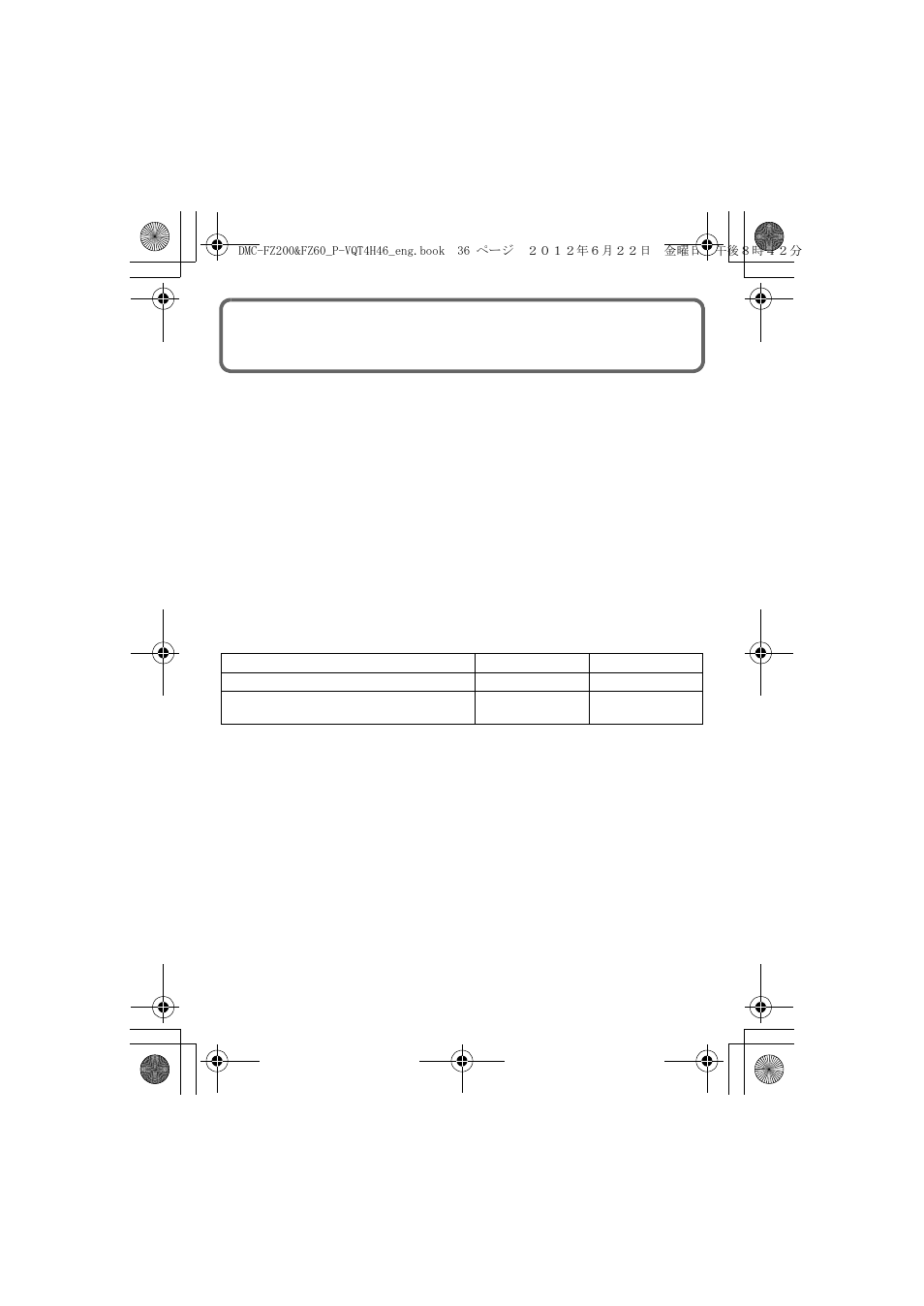 Limited warranty (only for u.s.a. and puerto rico) | Panasonic DMC-FZ200 User Manual | Page 36 / 40
