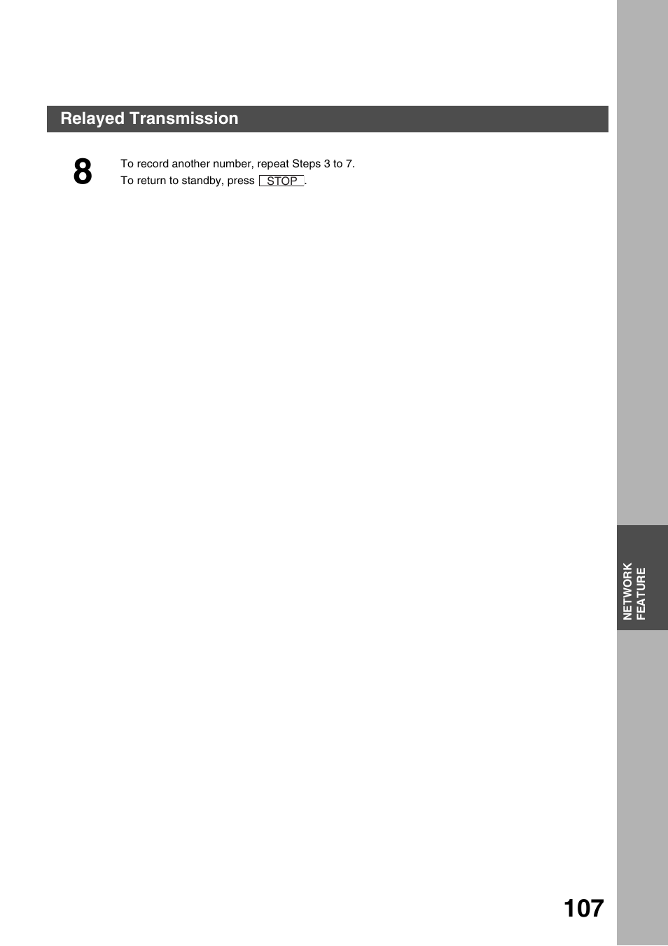 Panasonic 3000 User Manual | Page 107 / 138