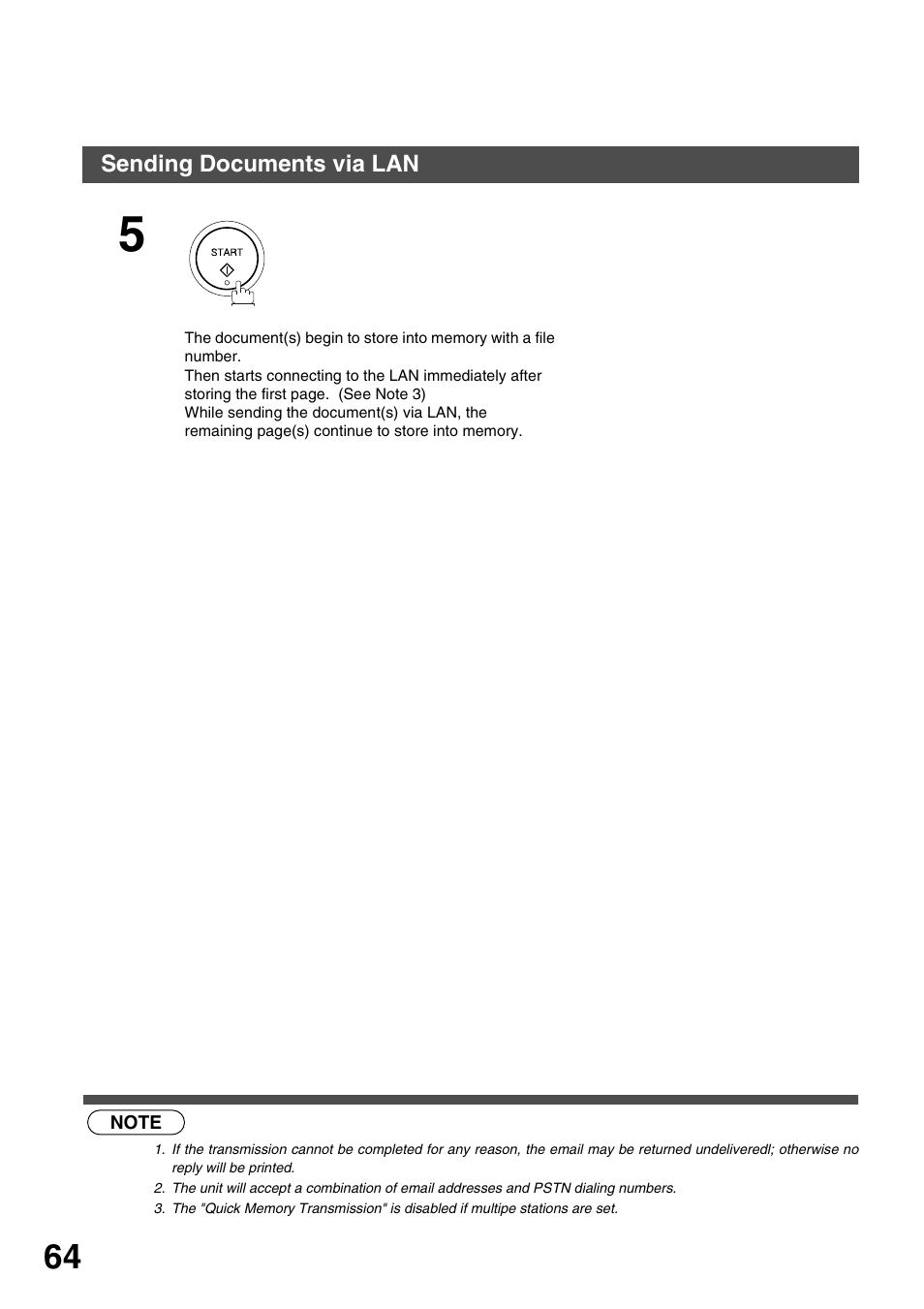 Panasonic 3000 User Manual | Page 64 / 138