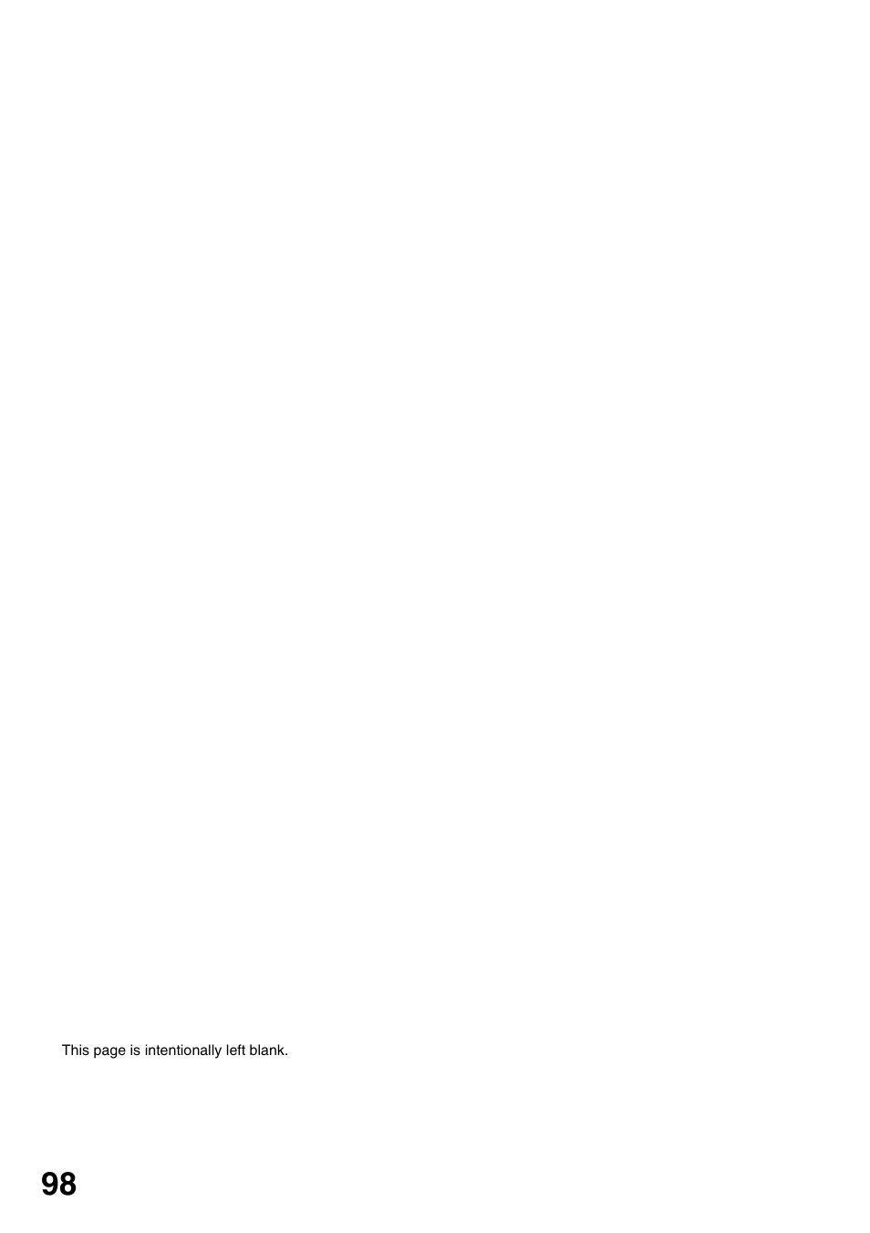 Panasonic 3000 User Manual | Page 98 / 138