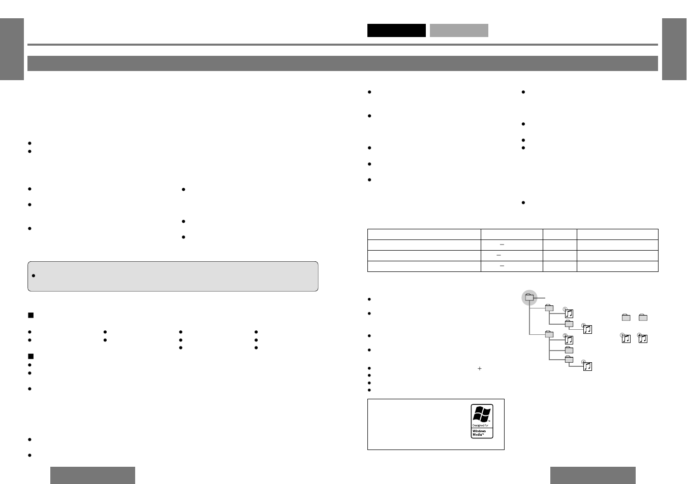 Mp3/wma player | Panasonic CQ-DF203U User Manual | Page 12 / 25