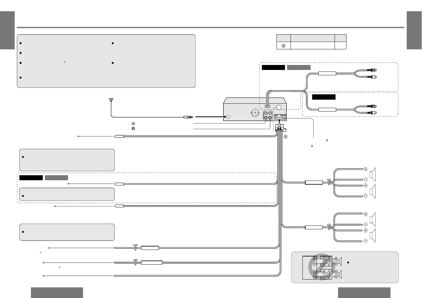 Electrical connections, Wiring diagram | Panasonic CQ-DF203U User Manual | Page 23 / 25