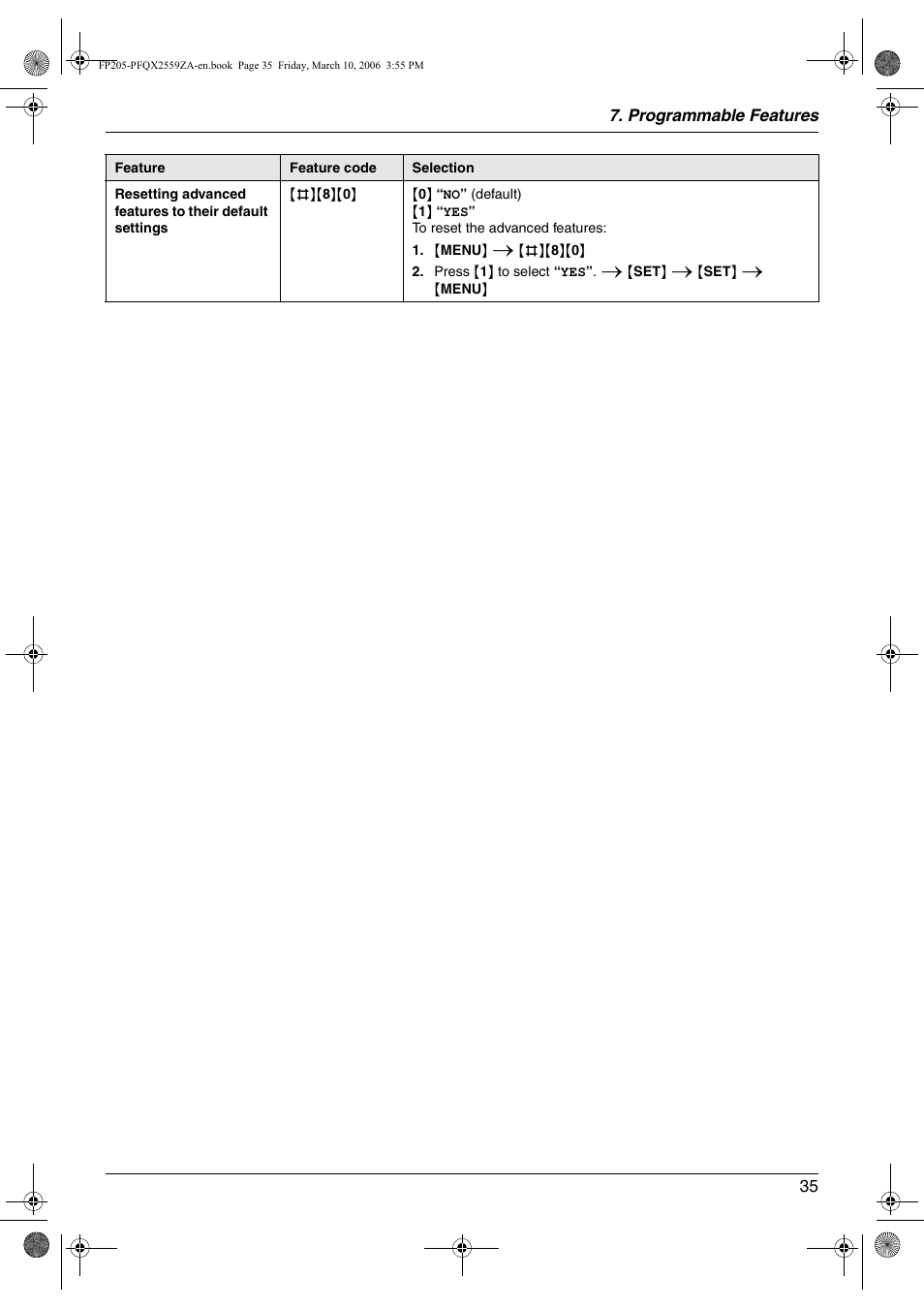 Panasonic KX-FP205 User Manual | Page 35 / 56