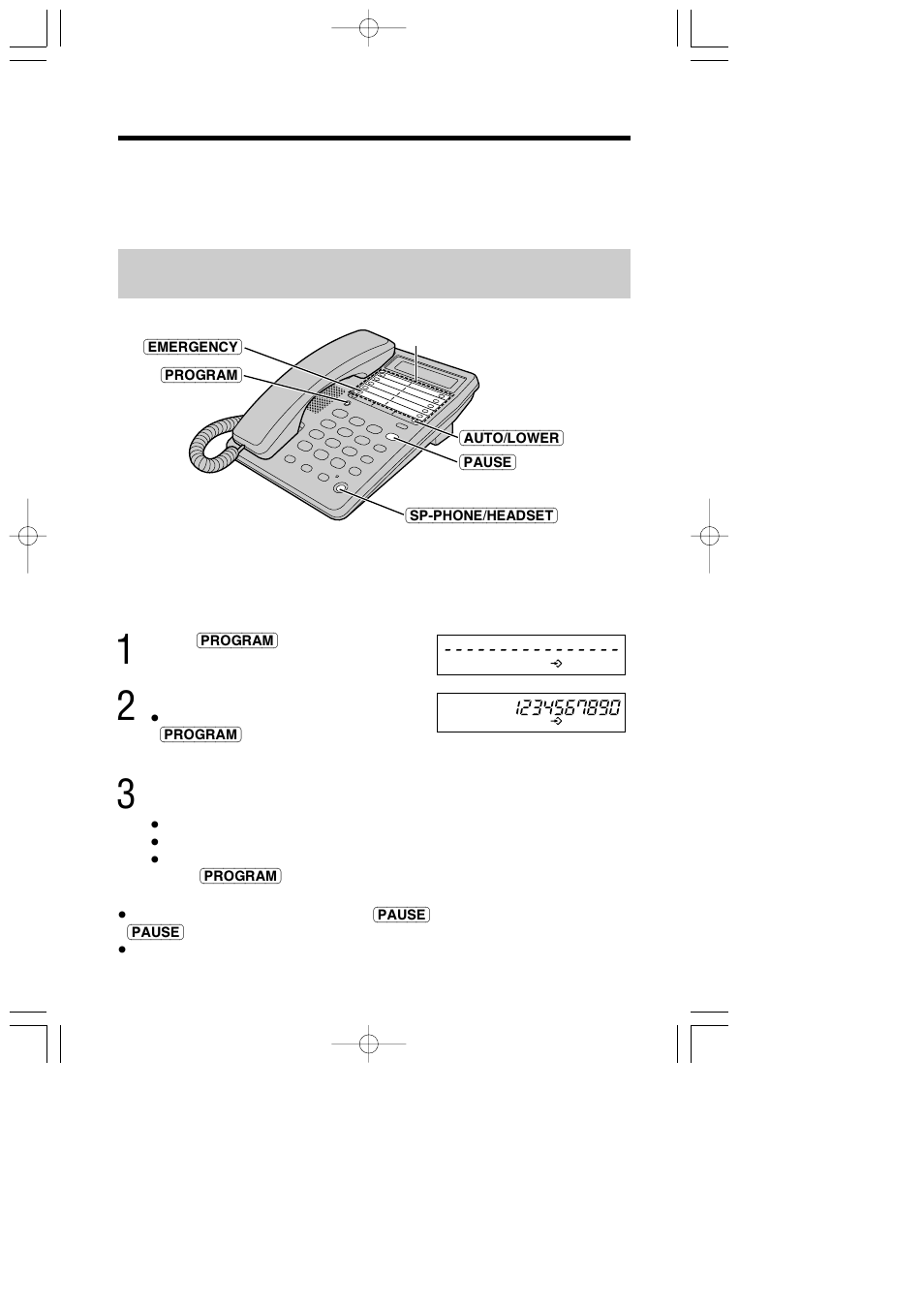 Storing phone numbers in memory, One-touch dialler | Panasonic KX-T2375ALW User Manual | Page 18 / 36