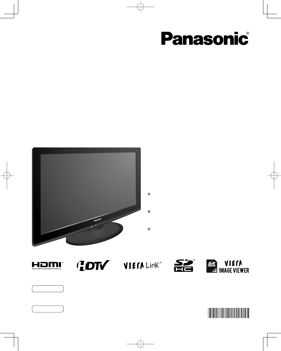 Panasonic TC-26LX14 User Manual | 58 pages