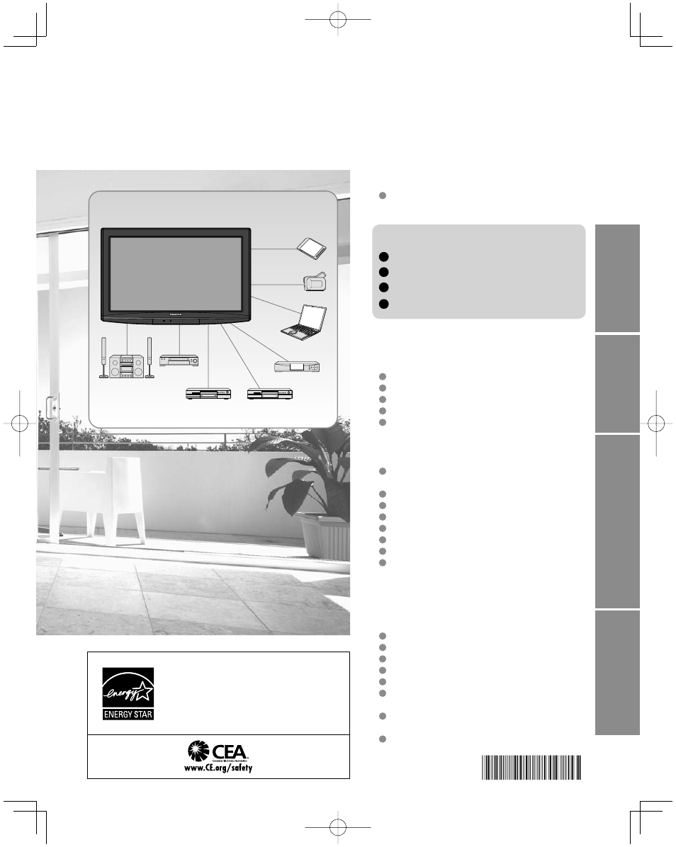 Panasonic TC-26LX14 User Manual | Page 3 / 58
