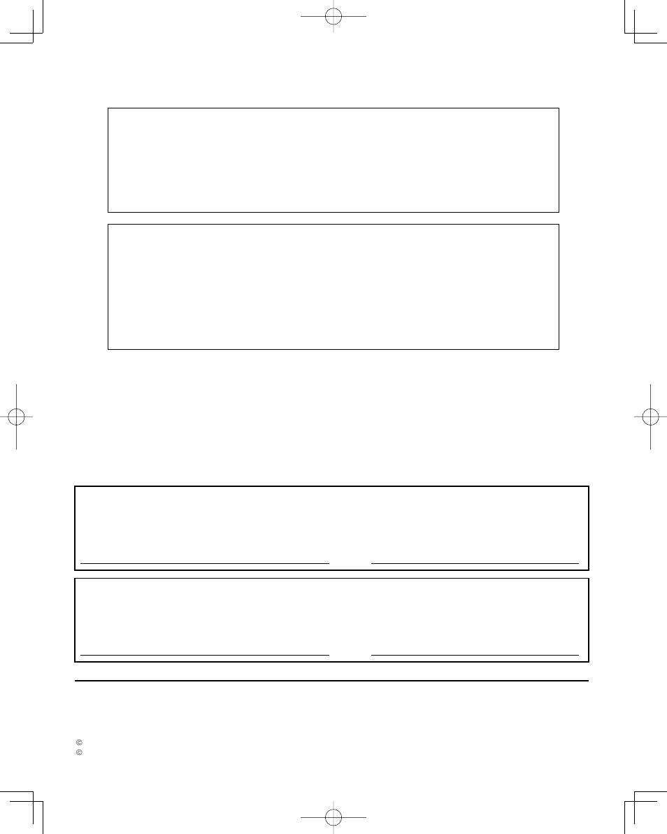 Panasonic TC-26LX14 User Manual | Page 58 / 58